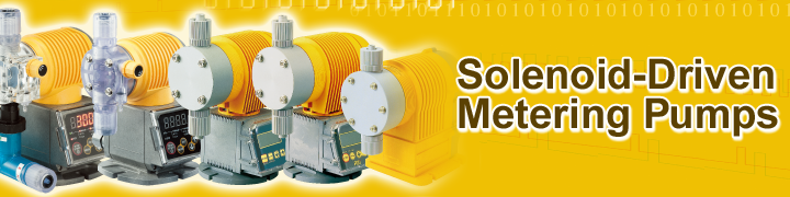 Solenoid-Driven Metering Pumps